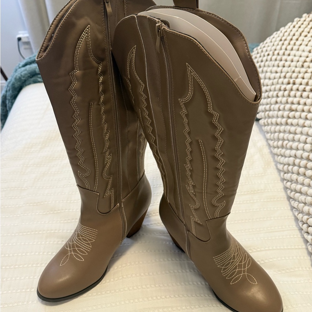 Torrid Tan Western Boots
